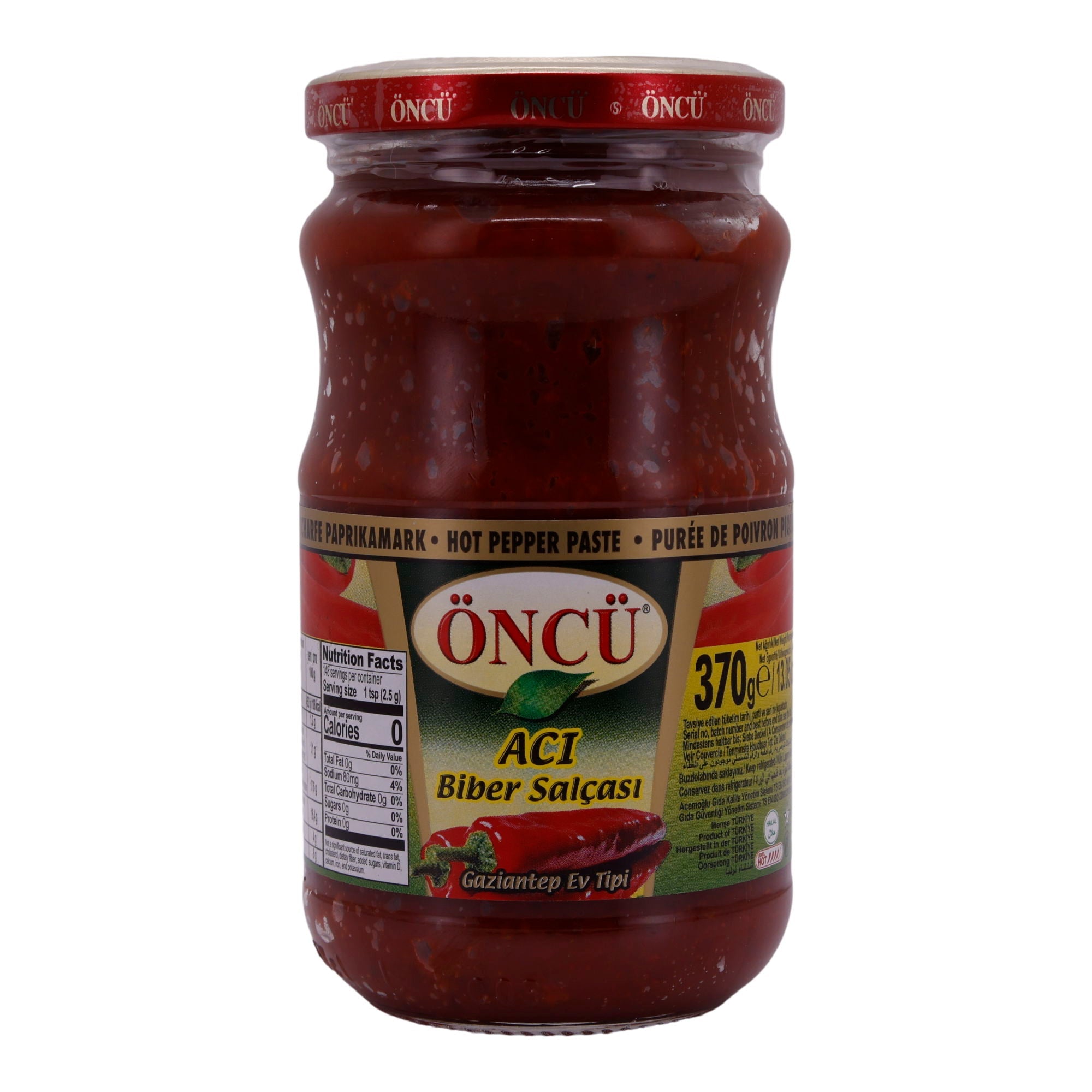 Paprikamark Öncü | Scharf | Traditionell, Gaziantep | 370 g ÖNCÜ